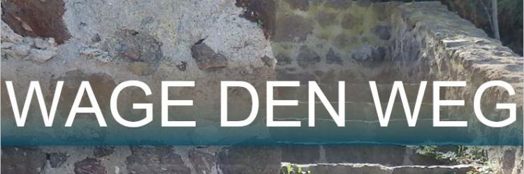 Wage den Weg